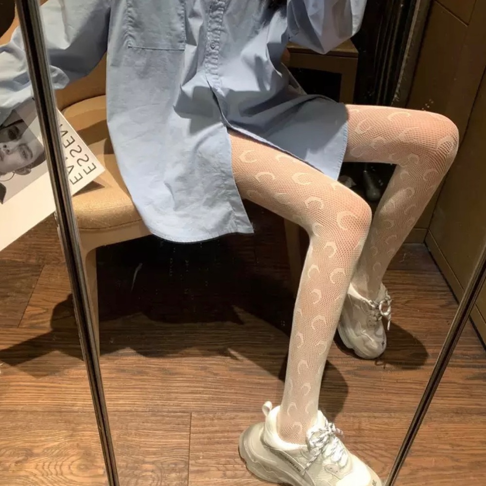 White moon stockings pantyhose
